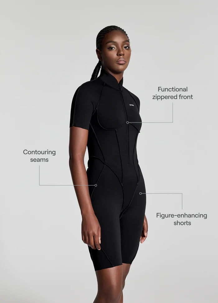 Sleek Shorts Catsit Black