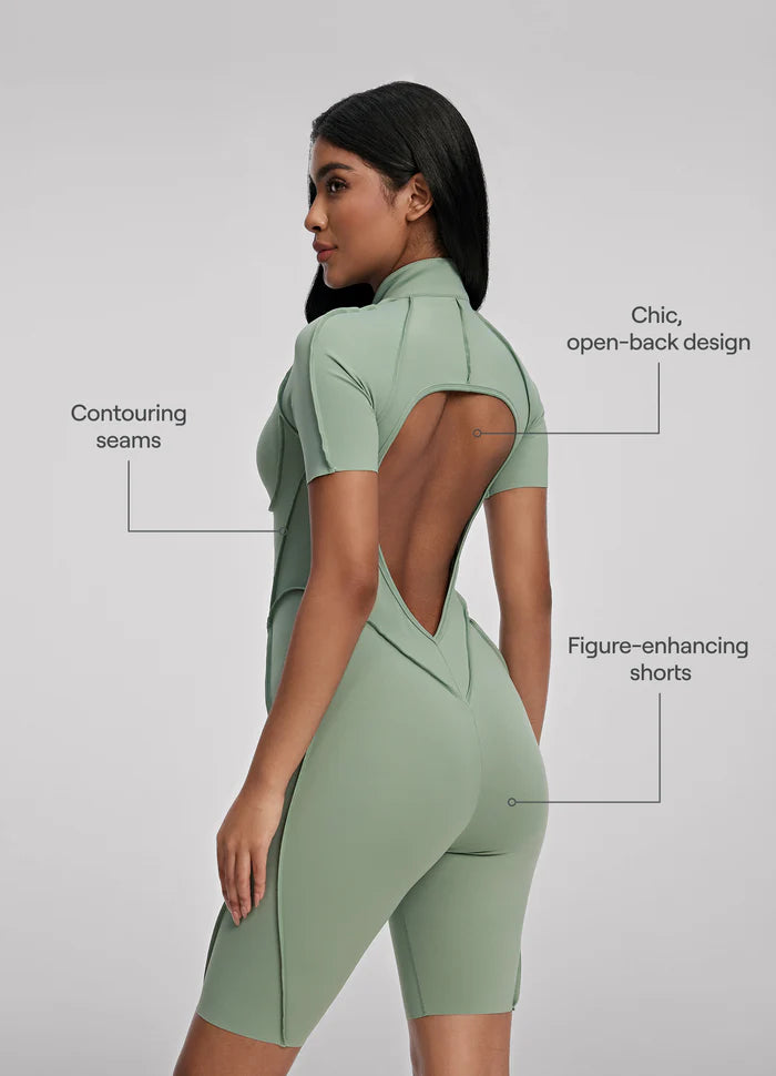 Sleek Shorts Catsit Olive